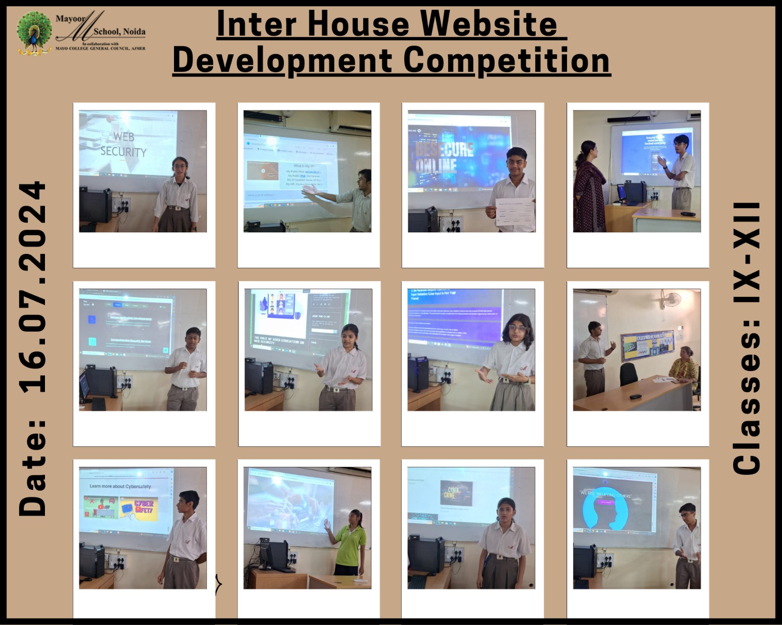 Inter-House Cyber Security & Website Making Competition
